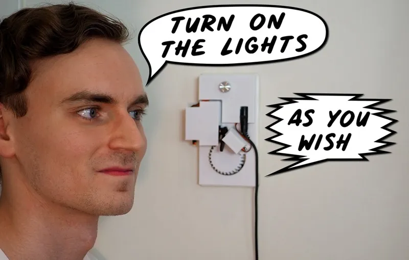 Roboticized Light Switch for Home Automation