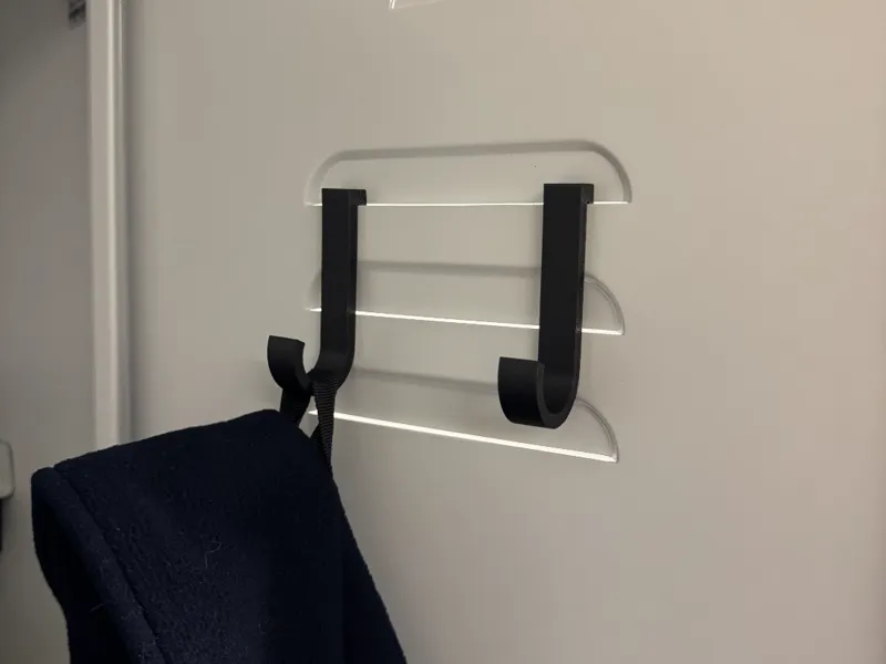 Spind Haken für Tür Lüftungsschlitz