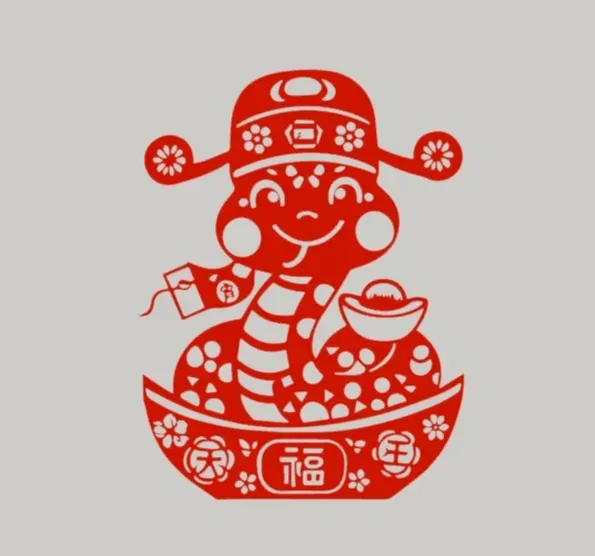 2025金蛇窗花02