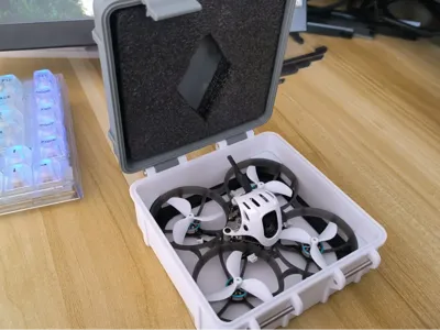 BETAFPV 1S Whoop Meteor 75mm Pro compatible DJI O4 portable clamshell case