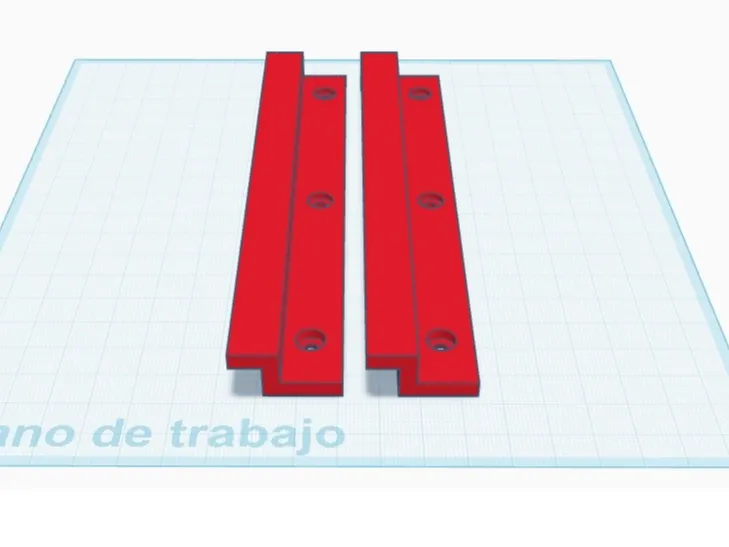 Soporte superior caja silicato.