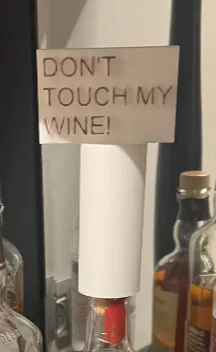 wine sign