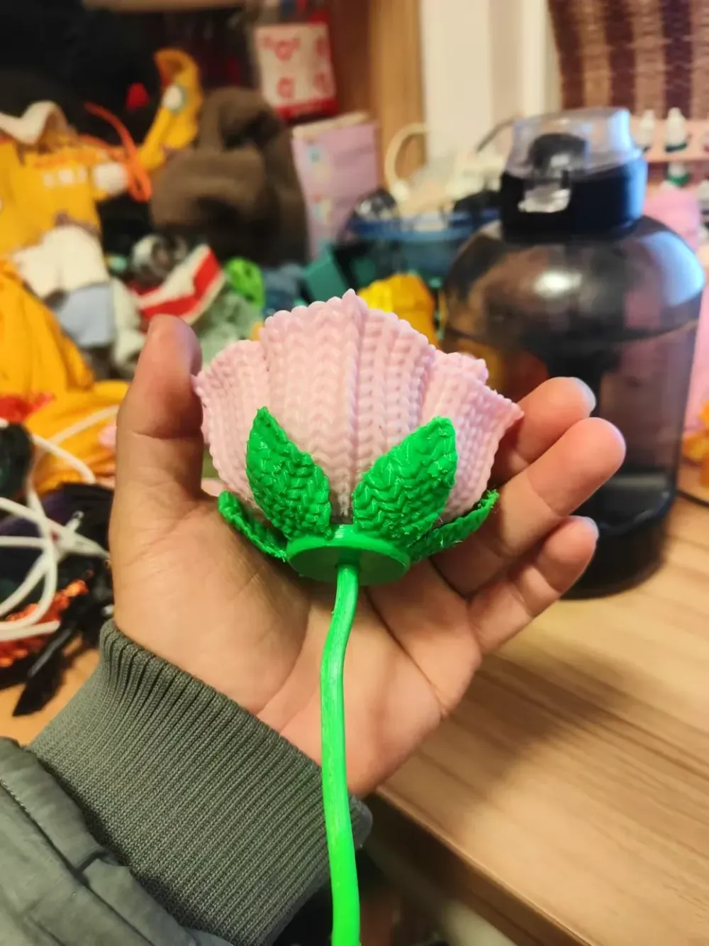 Cosa sono fatti a mano? Regalo di ornamento decorativo con rose da sogno da collezione