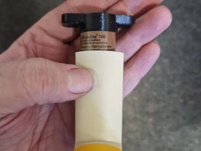 inhaler topper
