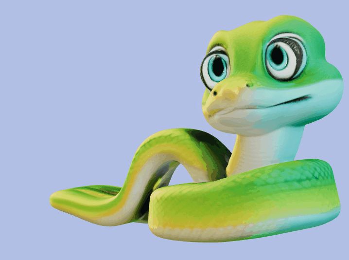 Cute snake