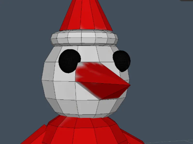 Snowman santa