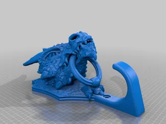 Dragon Head wall hook (remix)