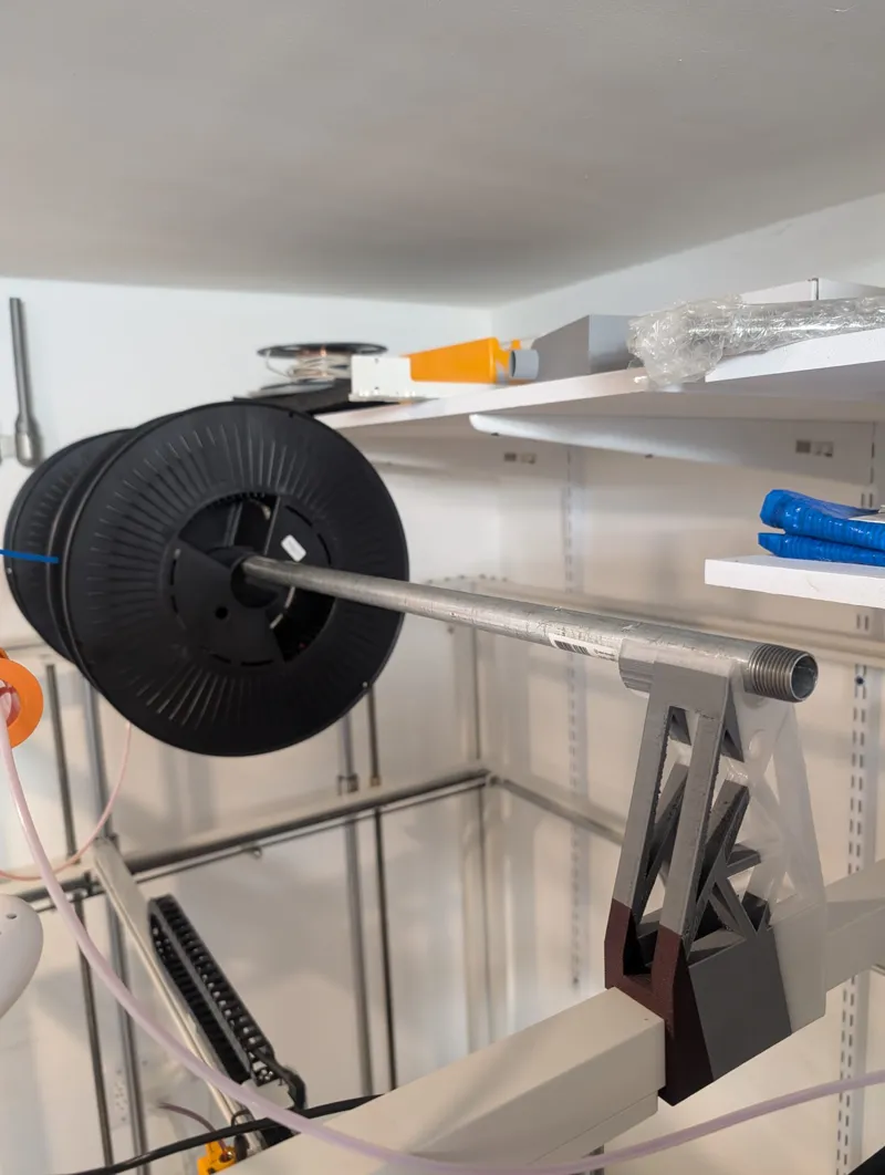 Elegoo OrangeStorm Giga Spool Metal Pipe holder