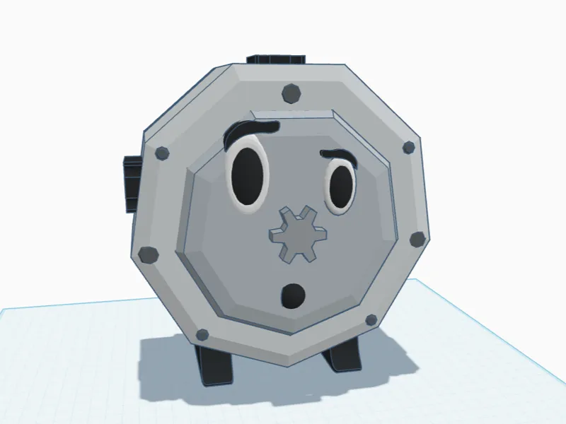 Vault figure with small room for items