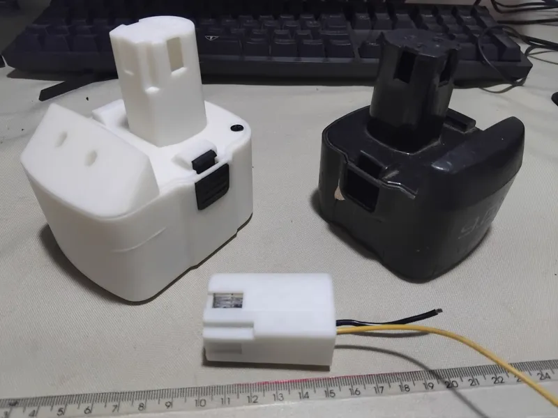Black+Decker 9.6V to 12V battery replacement