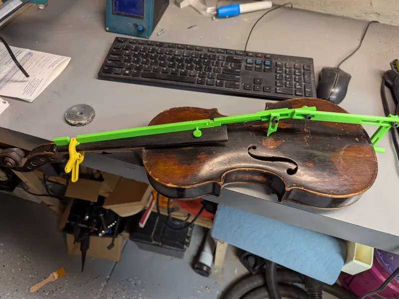 Violin Fingerboard Projection JIg