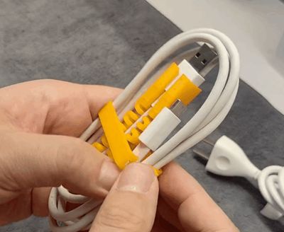 A universal USB cable protector for everyone! Xiaomi, Apple, Samsung, Huawei, and more! This is the v2 version of the cable protector. It also includes a regular USB cable protector.