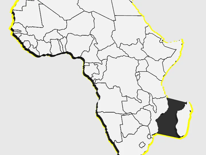 Afrika Karte