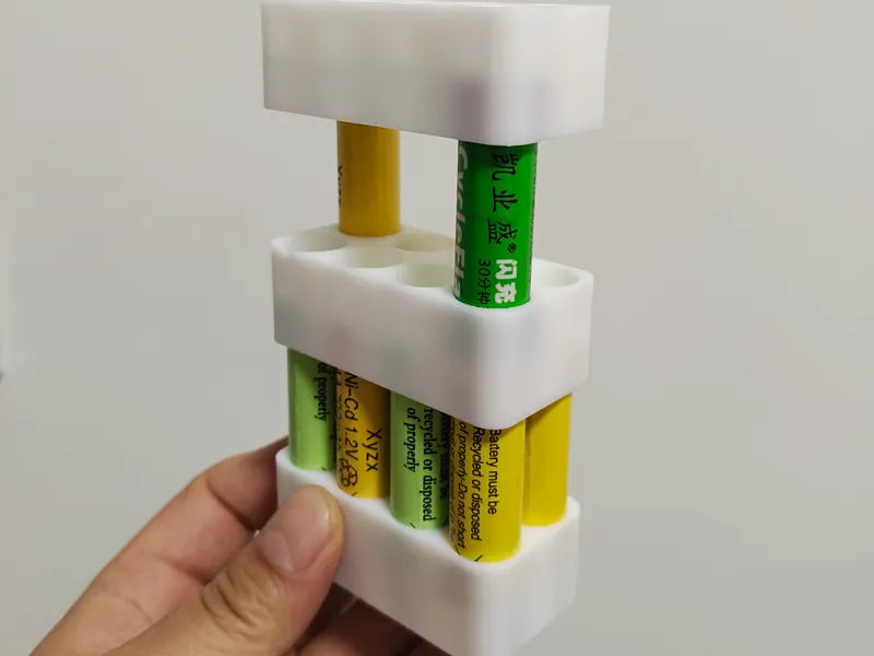 Battery stacking block