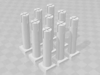 Reef Frag Rack Legs - 2" Long with Base
