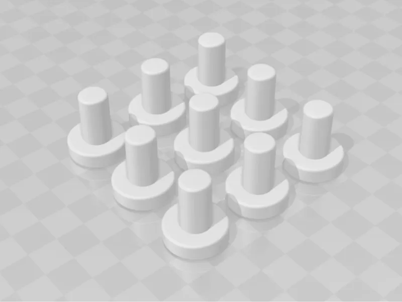 Reef Round Frag Plugs - 3/4 to 1 inch