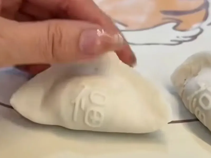饺子印章