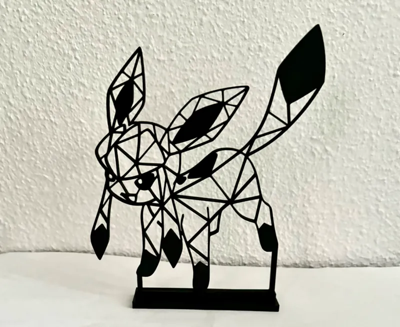 Geometric Glaceon Pokémon