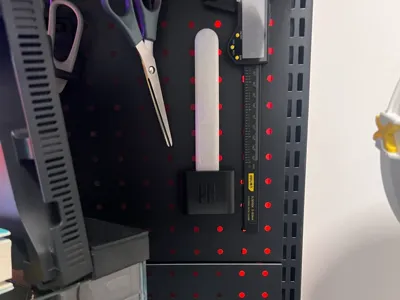 25mm pegboard compatible Toakechi spatula holder