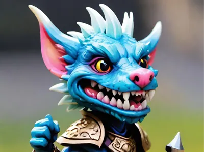 Kobold - Doglike Kobold with spear