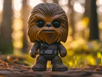 Figurine Chewbacca façon Funko Pop — photo 1