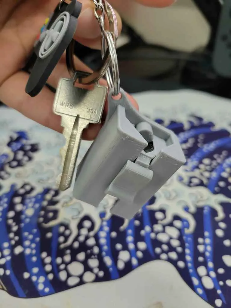 Snap Switch | Snappy Fidget with Keychain Hole