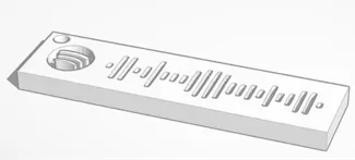 Spotify keychain with QR code something real 
