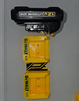 DeWalt 12v battery mount shoe