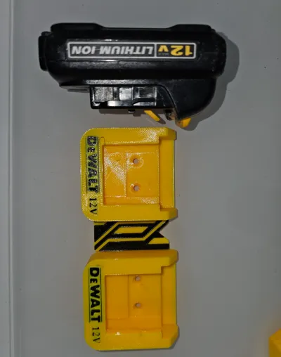 DeWalt 12v battery mount shoe