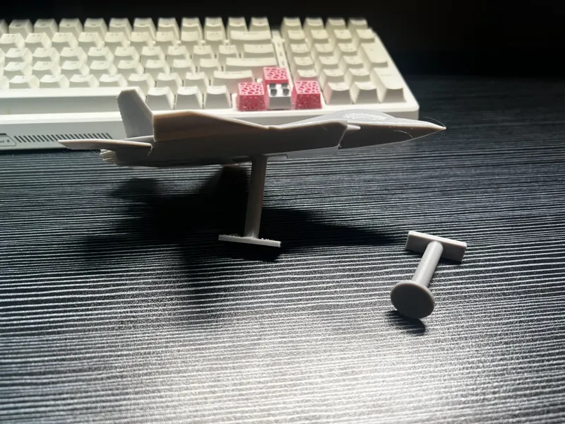 J-35A模型车内中控摆件支架