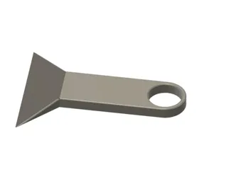 Simple Bed Scraper (Easy to print)