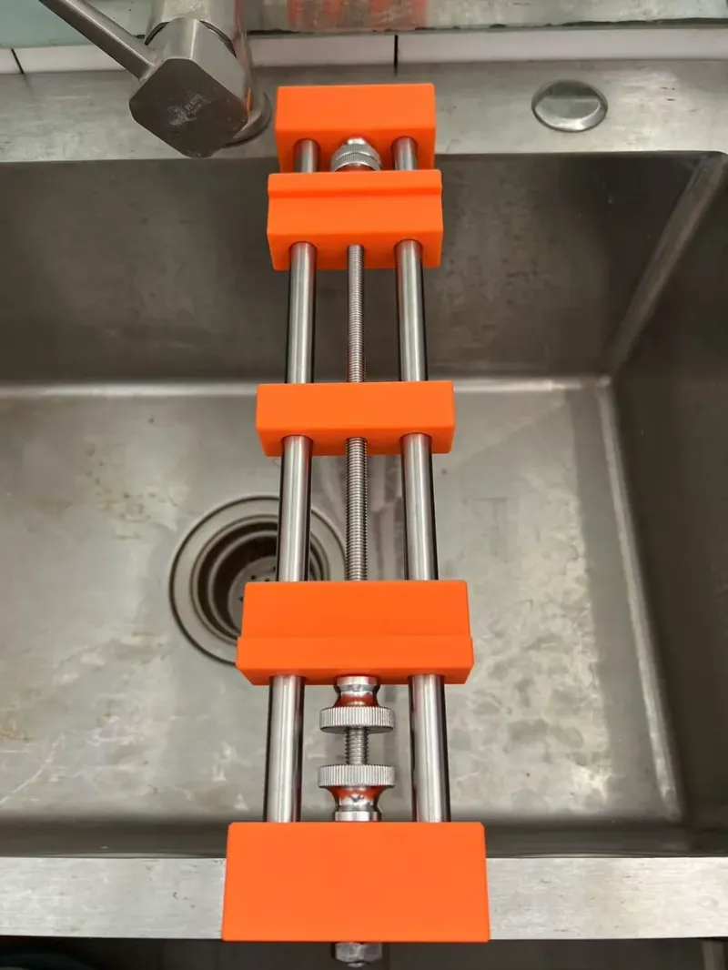 水槽砥石、磨石夹持座