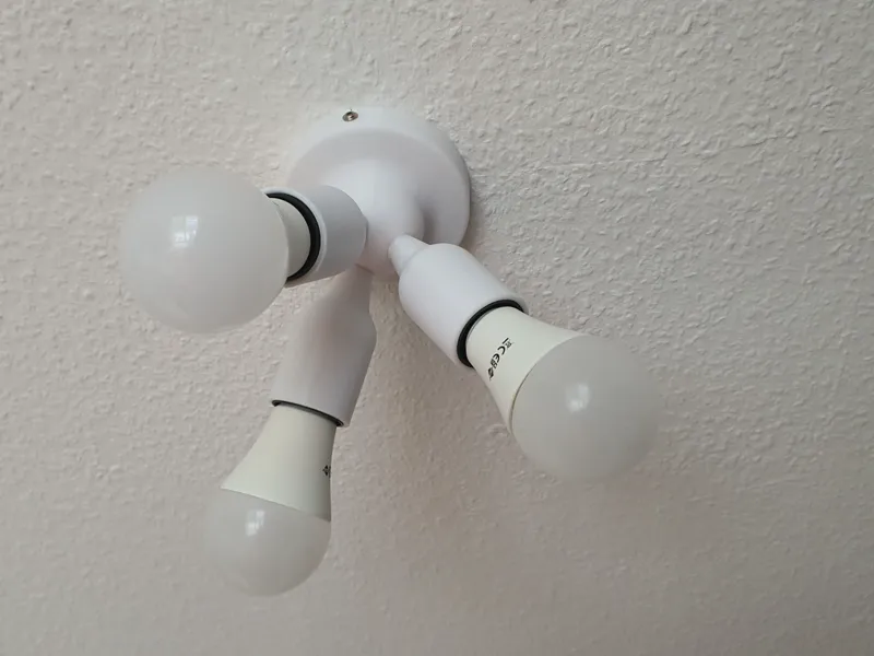 Lampe E27 3 fach