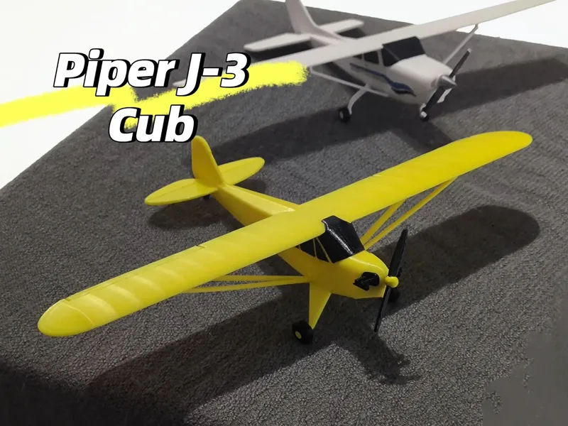 Piper【 J-3 Cub】飞机模型