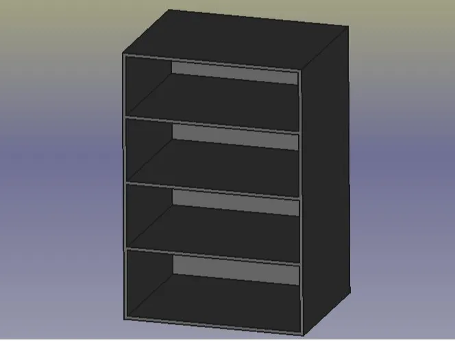Small storage container for study table