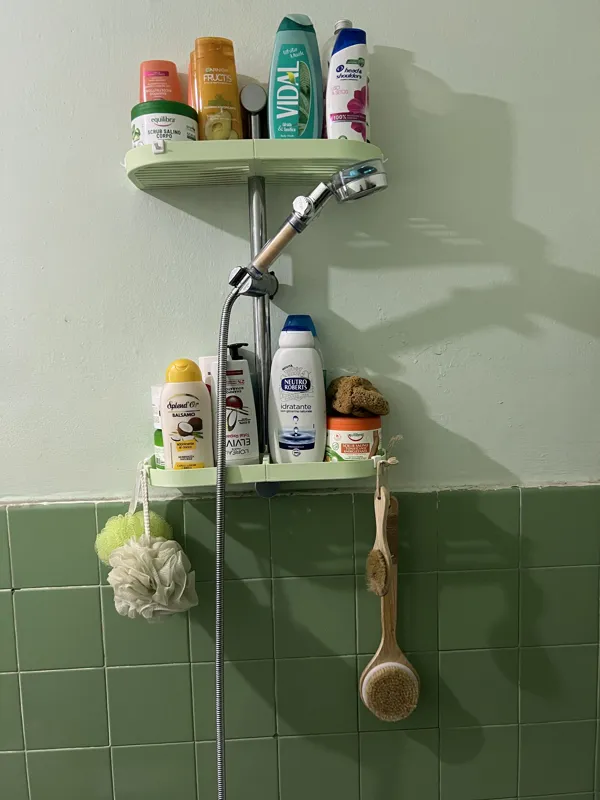 shower shelf