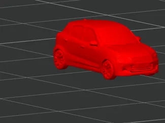 n-scale suzuki swift 1:160