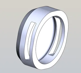 Air tag holder for strap