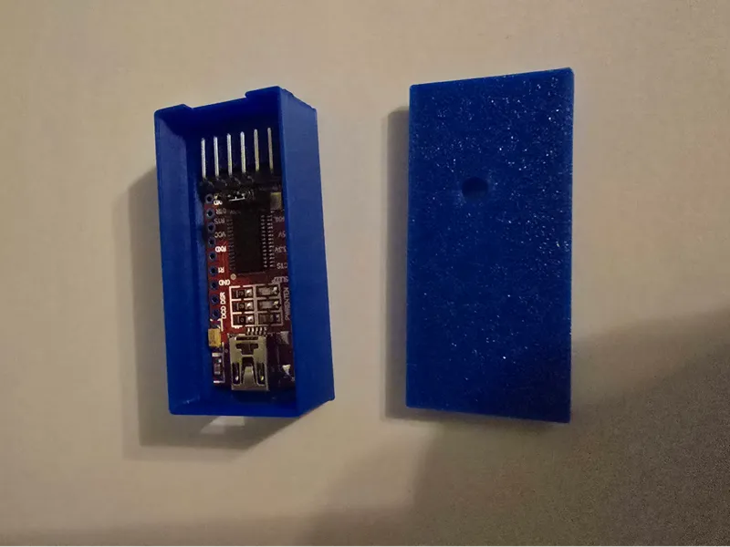 Gehäuse für TTL seriel. Adaptermod. Typ-C/Mini USB