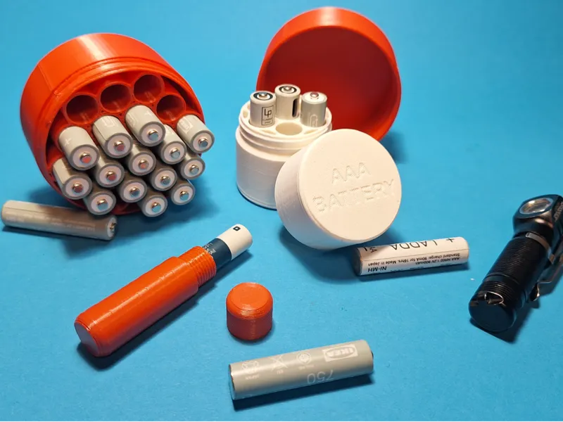 AAA Battery  Storage Case