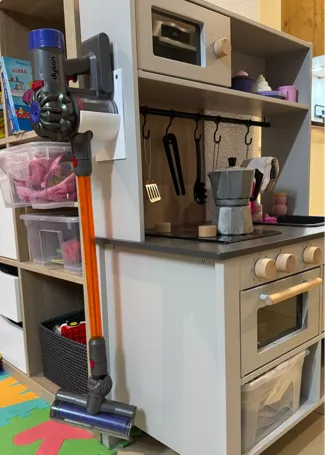 Ikea Spielküche Dyson Spielzeug Staubsauger Halter
