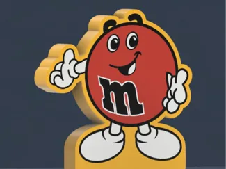 Light Box M&M