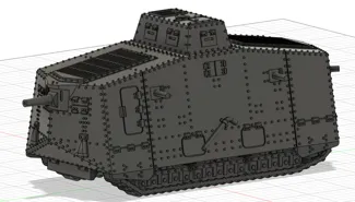 A7V Heavy Tank 