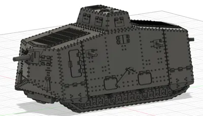 A7V Heavy Tank 