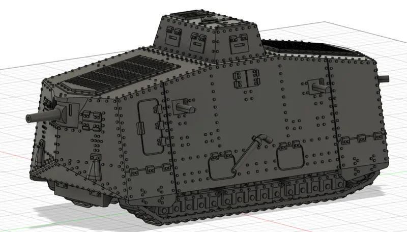 A7V Heavy Tank 