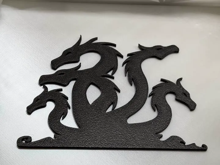 Hydra 2D silhouette