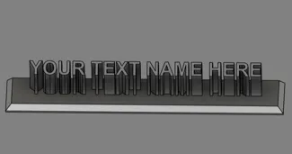 name plate