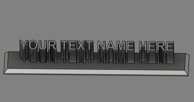 name plate