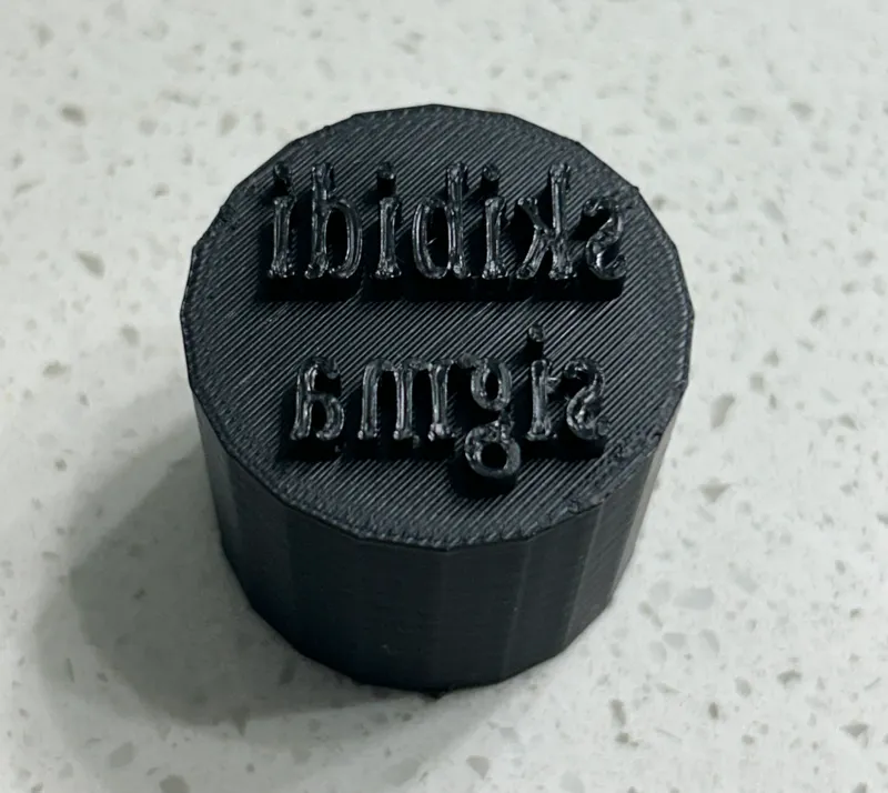 funny stamp/cookie decorator