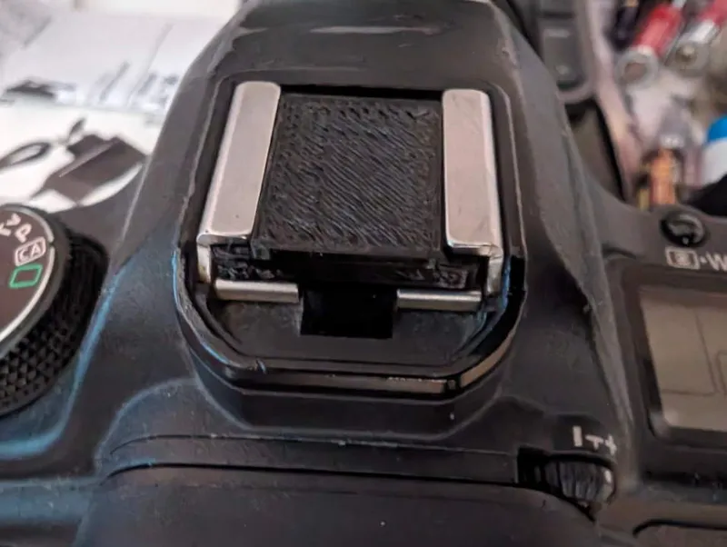HotShoe Cover Canon EOS APS-C DSLR internal flash